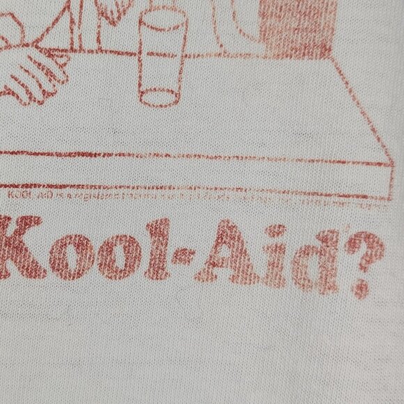 Vintage Kool-Aid “Who Wants Kool-Aid?” T-Shirt Fruit of the Loom - Picture 4 of 6